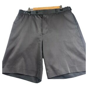 Lyle & Scott Scotland Mens‎ 34x9 Golf Shorts Performance Gray Flat Front Casual